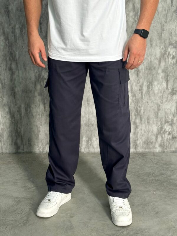 Calça Cargo Azul Marinho