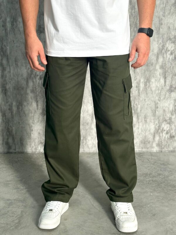 Calça Cargo Verde Militar