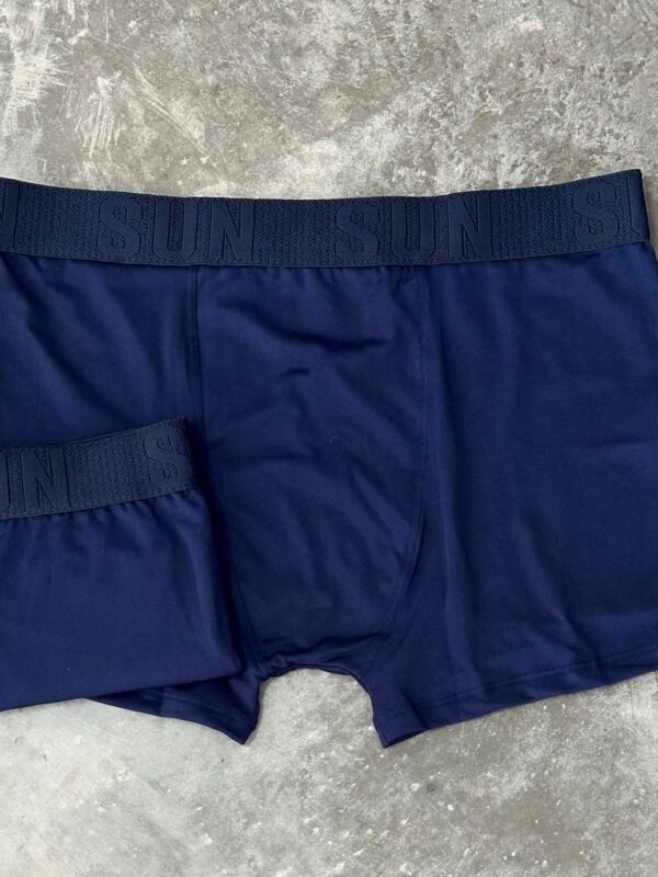 Cueca Boxer Azul Escuro
