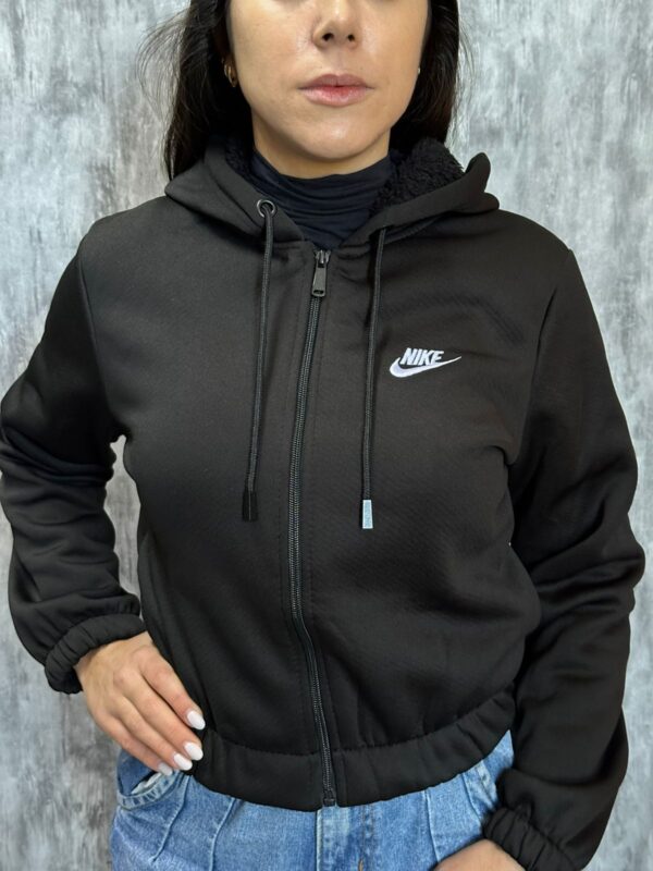 Jaqueta Moletom Cropped Peluciada