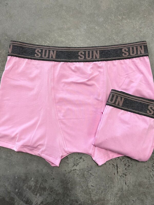 Cueca Boxer Rosa