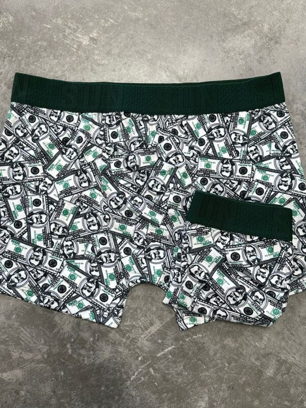 Cueca Boxer dólar