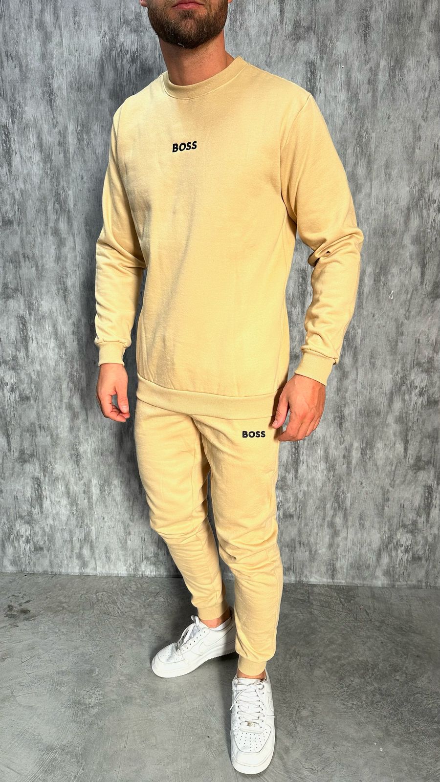 Conjunto Moletom Gola Careca