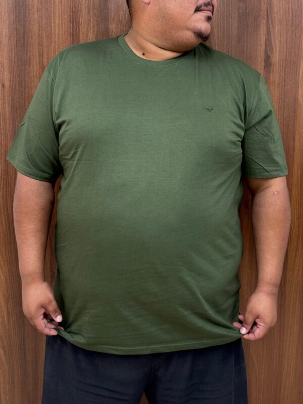 Camiseta Malha Italiana Plus Size