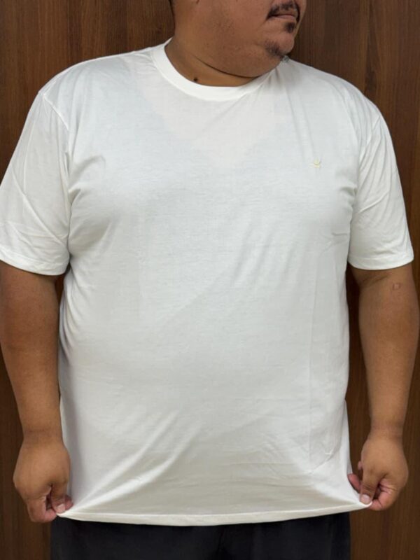Camiseta Malha Italiana Plus Size