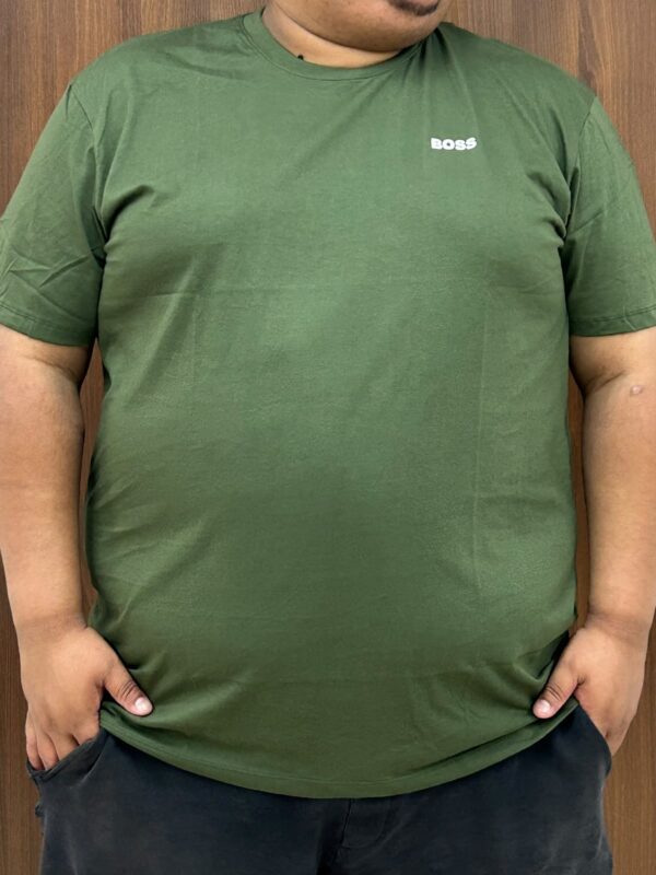 Camiseta Malha Italiana Plus Size
