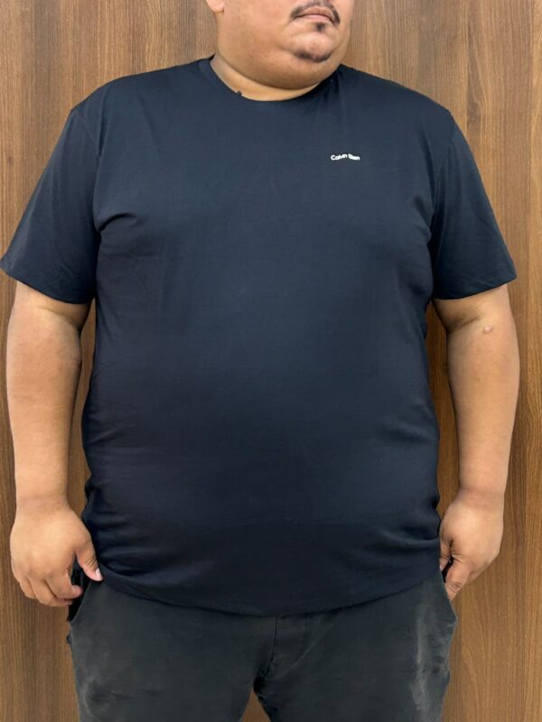 Camiseta Malha Italiana Plus Size