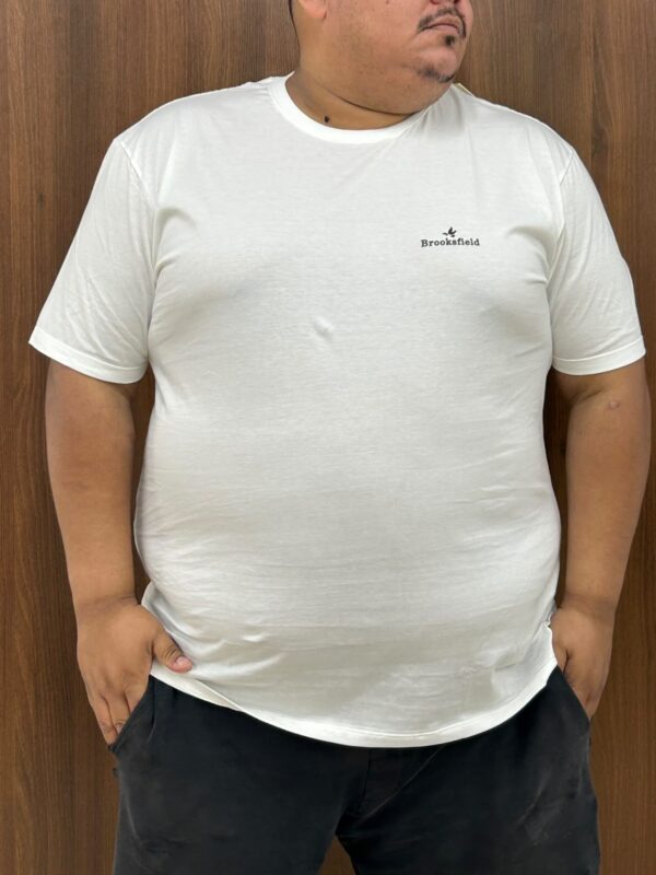 Camiseta Malha Italiana Plus Size