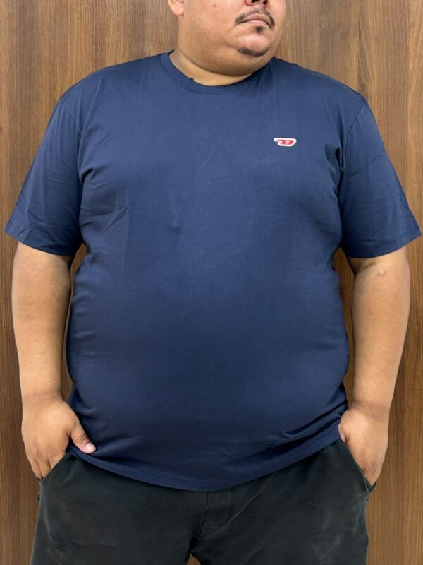 Camiseta Malha Italiana Plus Size