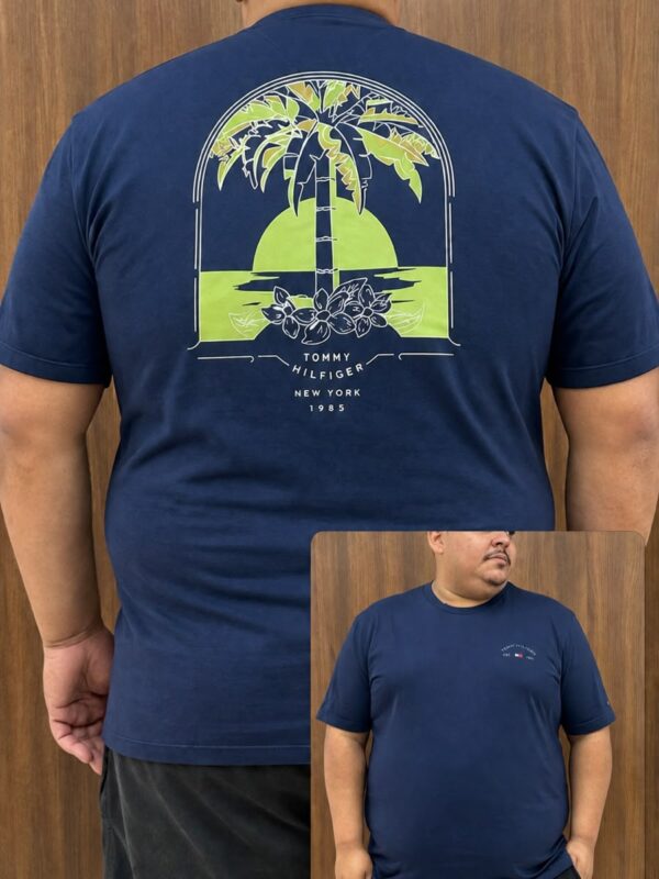 Camiseta Malha Italiana Plus Size