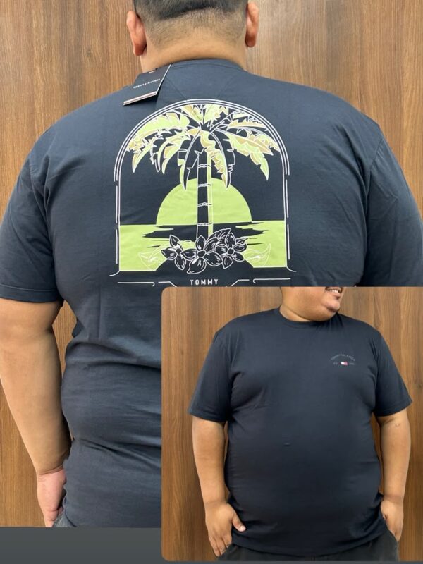 Camiseta Malha Italiana Plus Size