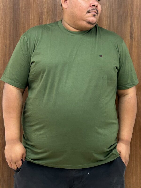 Camiseta Malha Italiana Plus Size