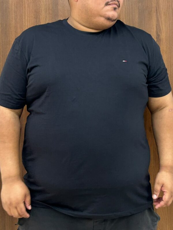 Camiseta Malha Italiana Plus Size