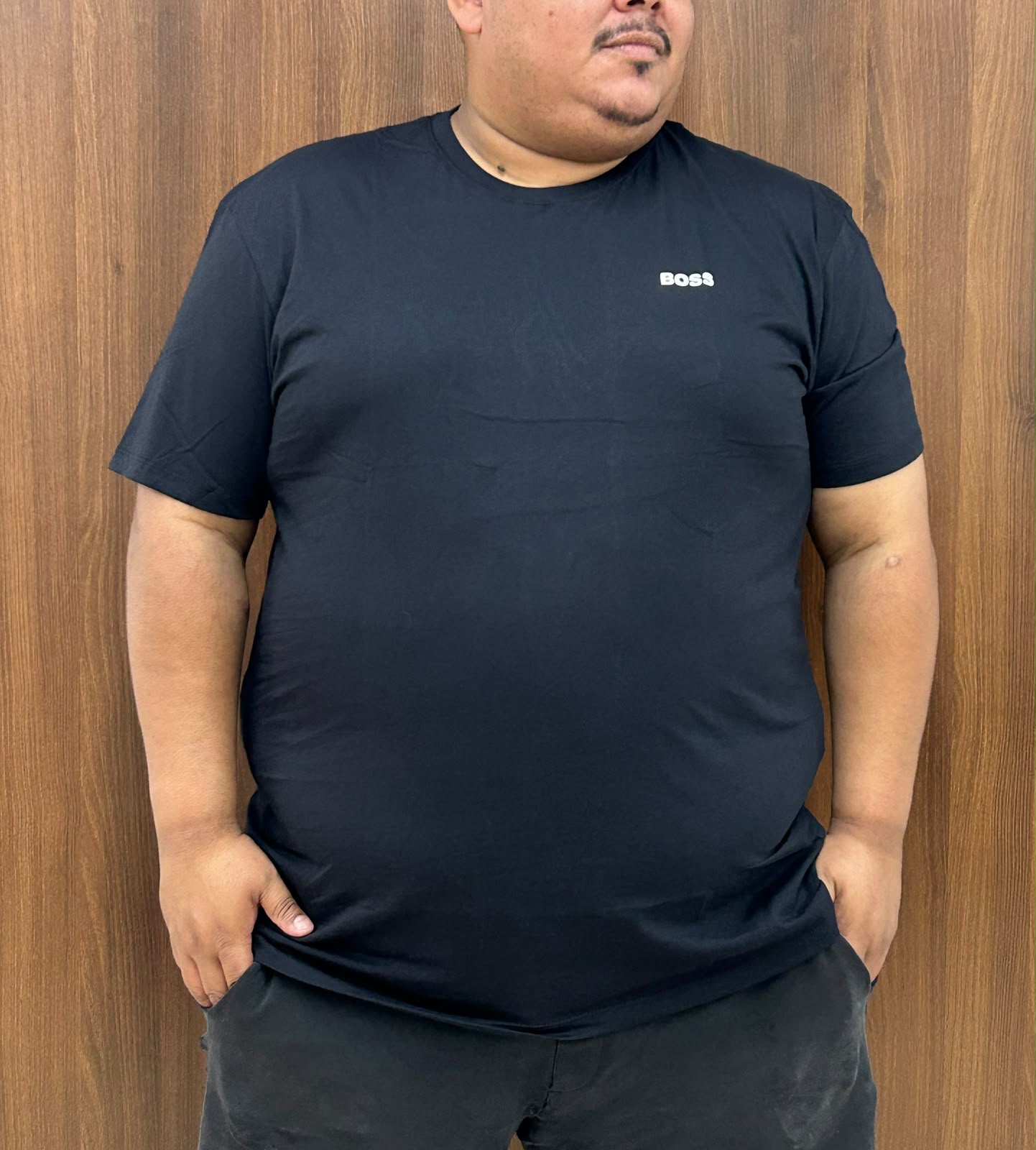 Camiseta Malha Italiana Plus Size