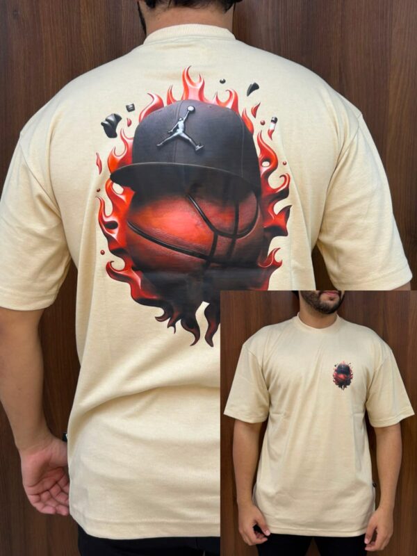 Camiseta Oversized Suedine